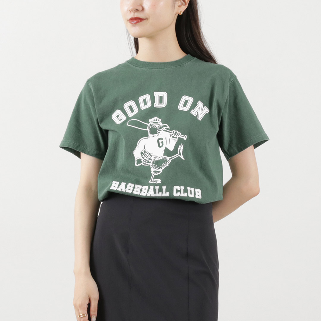 GOOD ON（グッドオン） ベースボール クラブ ショートスリーブ Tシャツ / メンズ レディース 半袖 プリント｜daigochi｜04