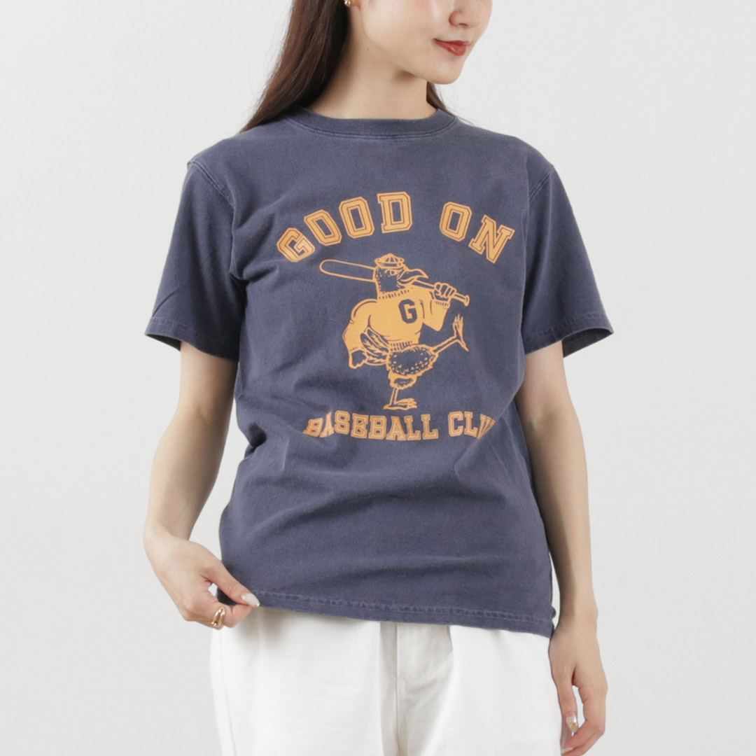 GOOD ON（グッドオン） ベースボール クラブ ショートスリーブ Tシャツ / メンズ レディース 半袖 プリント｜daigochi｜05