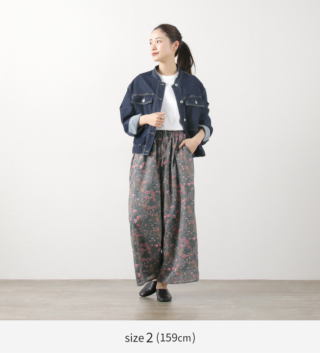 SOIL(ファッション) SOIL（ソイル） コットン フラワープリント