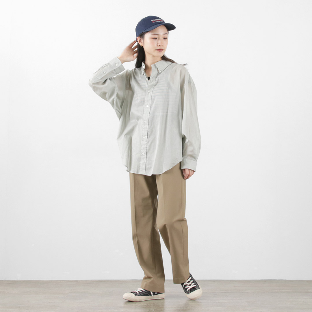 セール】無地 長袖 シャツ 胸ポケット（Tシャツ/カットソー