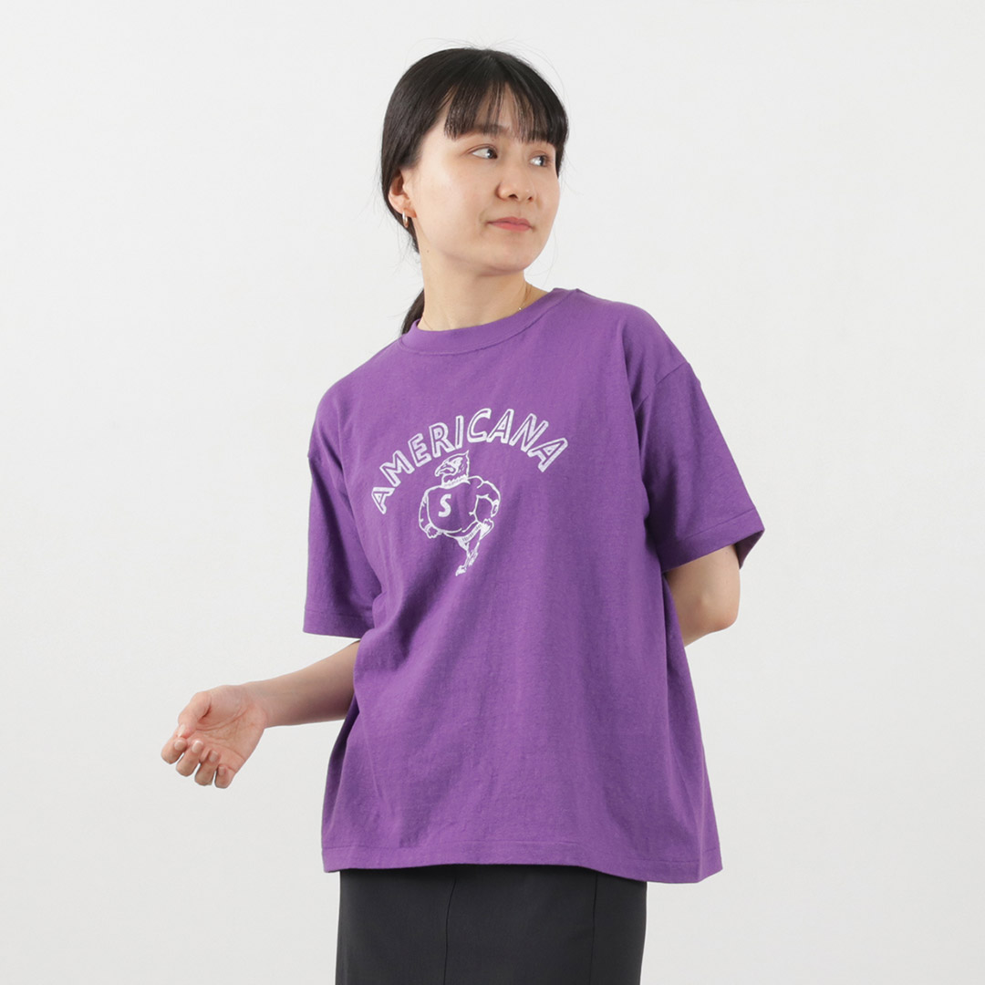 SHINZONE（シンゾーン） シンゾーン×アメリカーナ コラボレーションTEE / レディース Tシャツ 半袖 ロゴ｜daigochi｜03