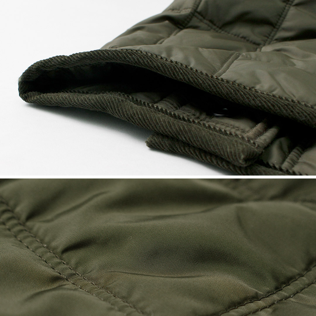 Barbour BARBOUR（バブアー） キルテッド ラウンドカラー