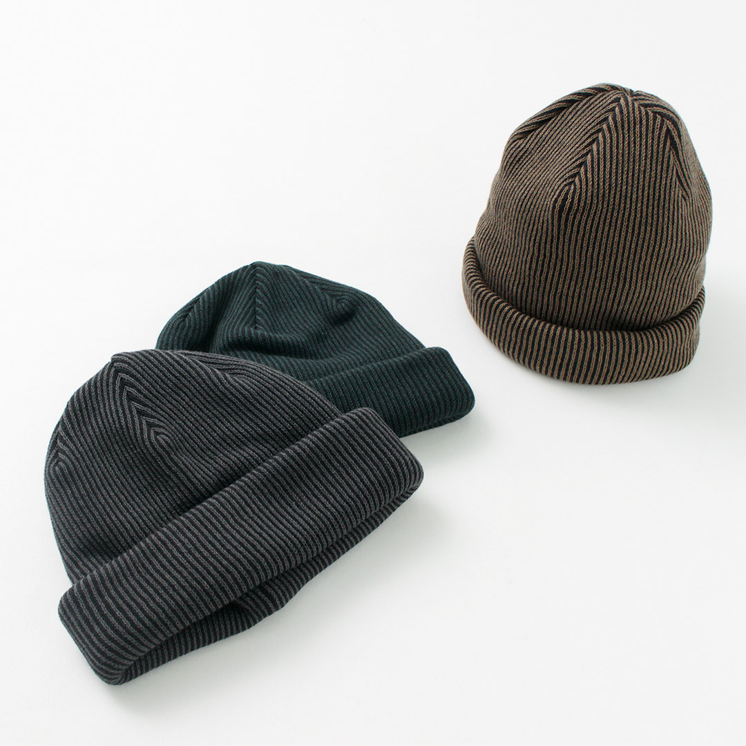BOTT ストライプニット帽 BoTT Chain Stitch Beanieストライプ ニット帽 【公式通販】