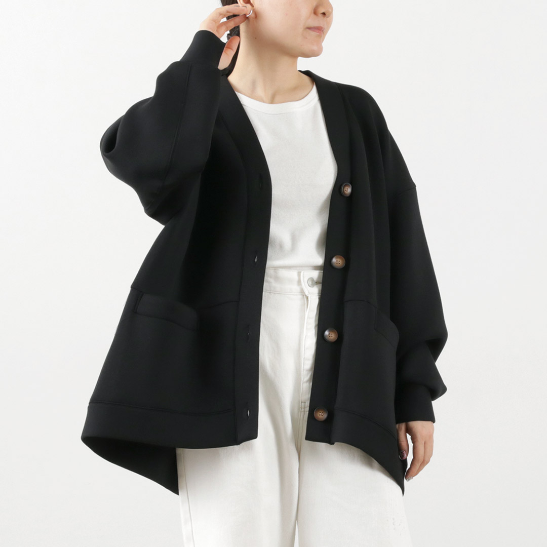 YENN YENN（イェン） スポンディッシュジャージーカーディガン