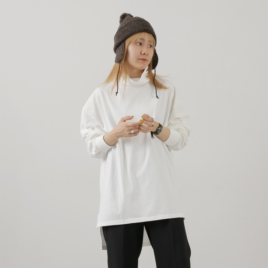 Shinzone（シンゾーン） ハイネック オーバーTシャツ 23AMSCU02