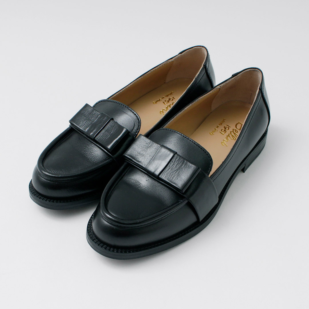 Diego Bellini（ディエゴベリーニ） カラー別注 リボンローファー