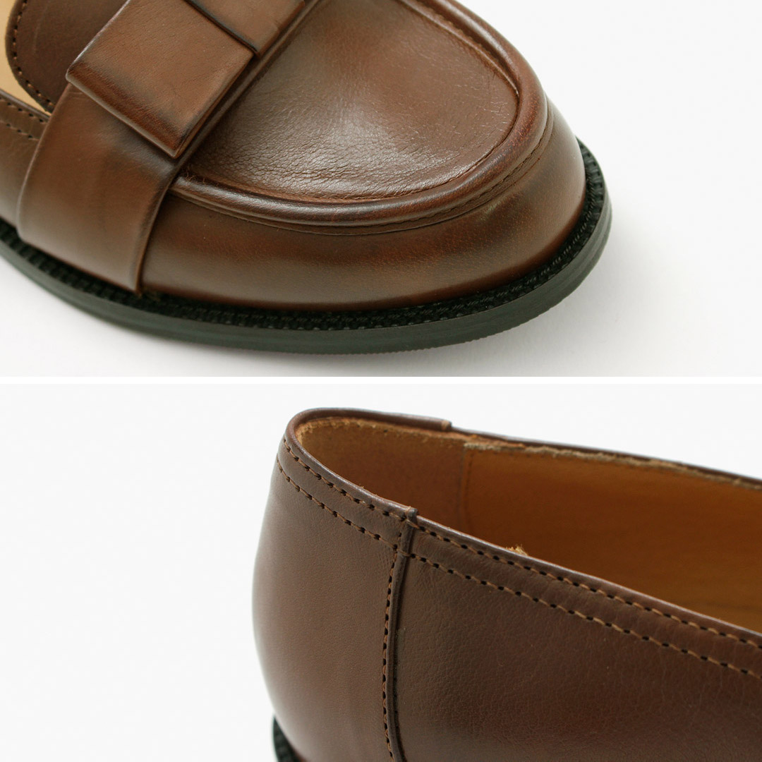 Diego Bellini（ディエゴベリーニ） カラー別注 リボンローファー