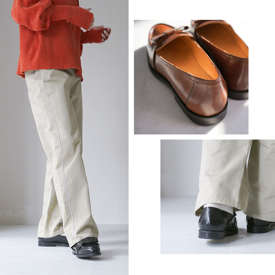 Diego Bellini（ディエゴベリーニ） カラー別注 リボンローファー