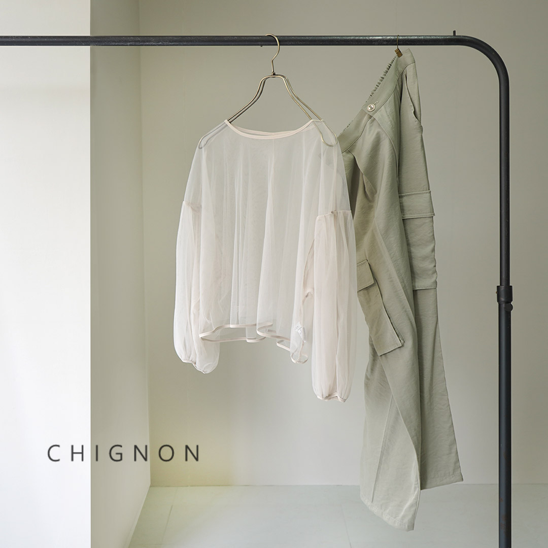 CHIGNON CHIGNON（シニヨン） サテンカーゴパンツ / ボトムス