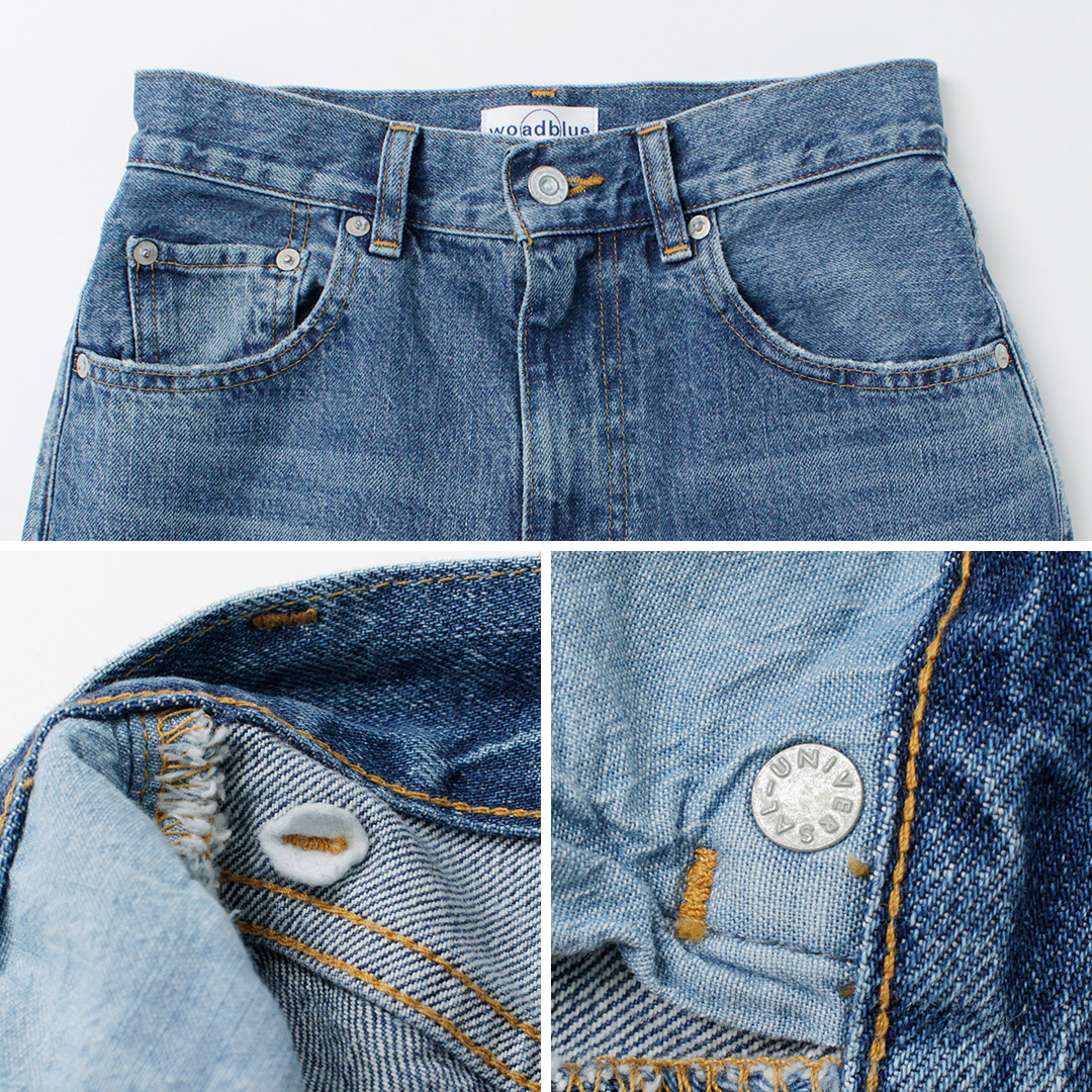 woadblue（ウォードブルー） Bullet ブレット カーヴィーデニム