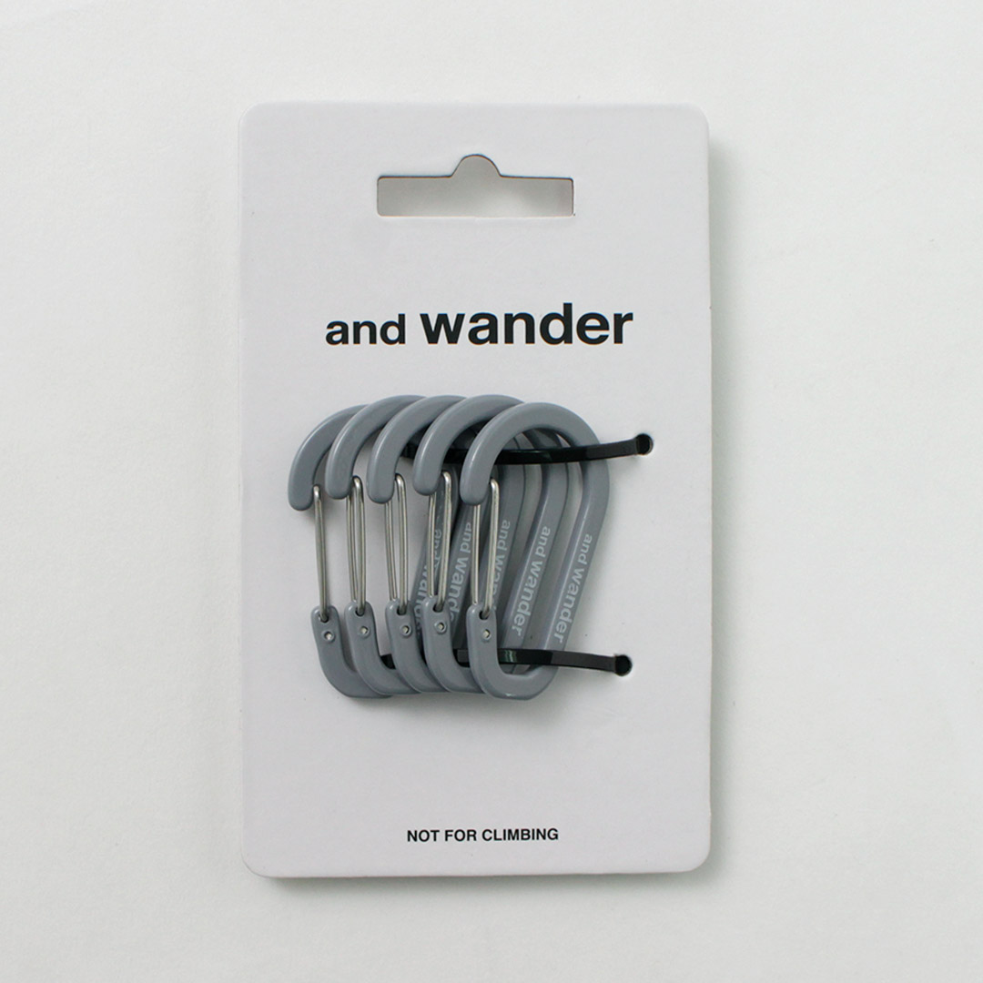Hidden x and wander カラビナ・カップセット and wander│カラビナ付断熱カップ”and wander DINEX” 574
