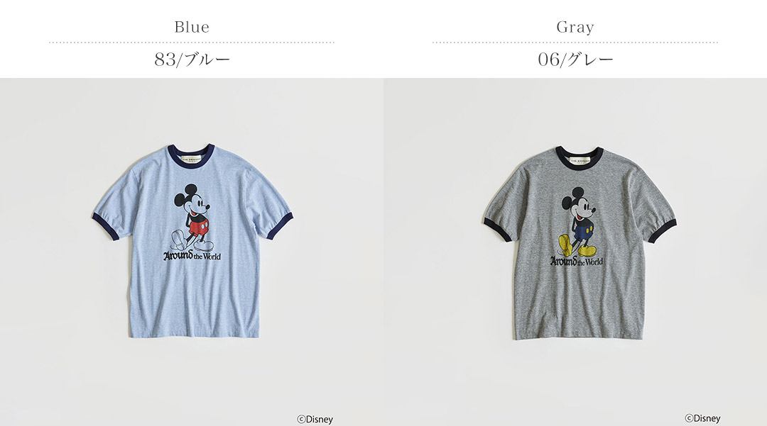 Shinzone SHINZONE（シンゾーン） ミッキー リンガー Tシャツ