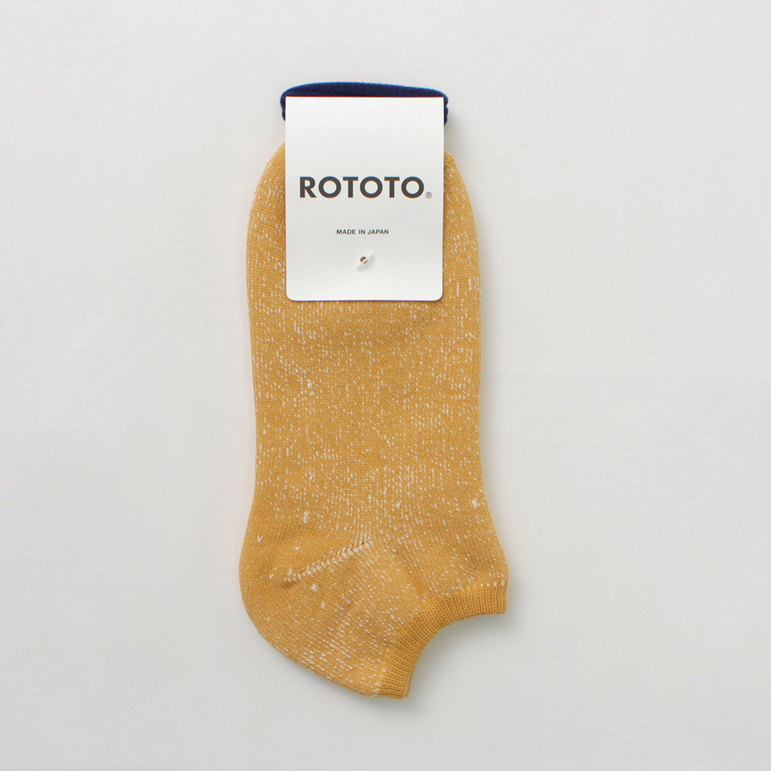 ROTOTO（ロトト） ROTOTO(ロトト）和紙パイル ショートソックス