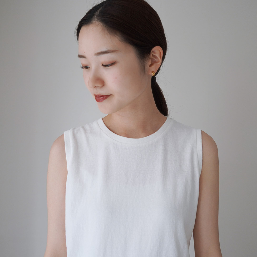 FILMELANGE（フィルメランジェ） カラー別注 エレニ2 ビンテージ天竺 ノースリーブ Tシャツ / レディース 袖なし 綿100 日本製 30％OFF】FILMELANGE（フィルメランジェ） カラー別注 エレニ2