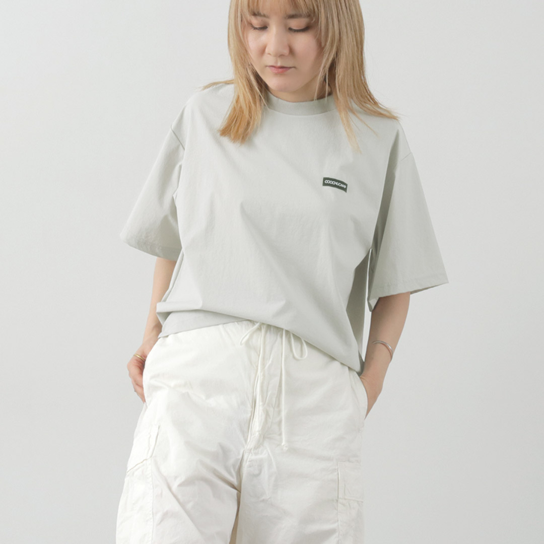 COOCHUCAMP（クーチューキャンプ） HAPPY 4WAY リラックス Tシャツ / レディース プルオーバー 半袖 Happy 4Way Relax T-Shirts COOCHUCAMP COOCHUCAMP（クーチューキャンプ） HAPPY 4WAY