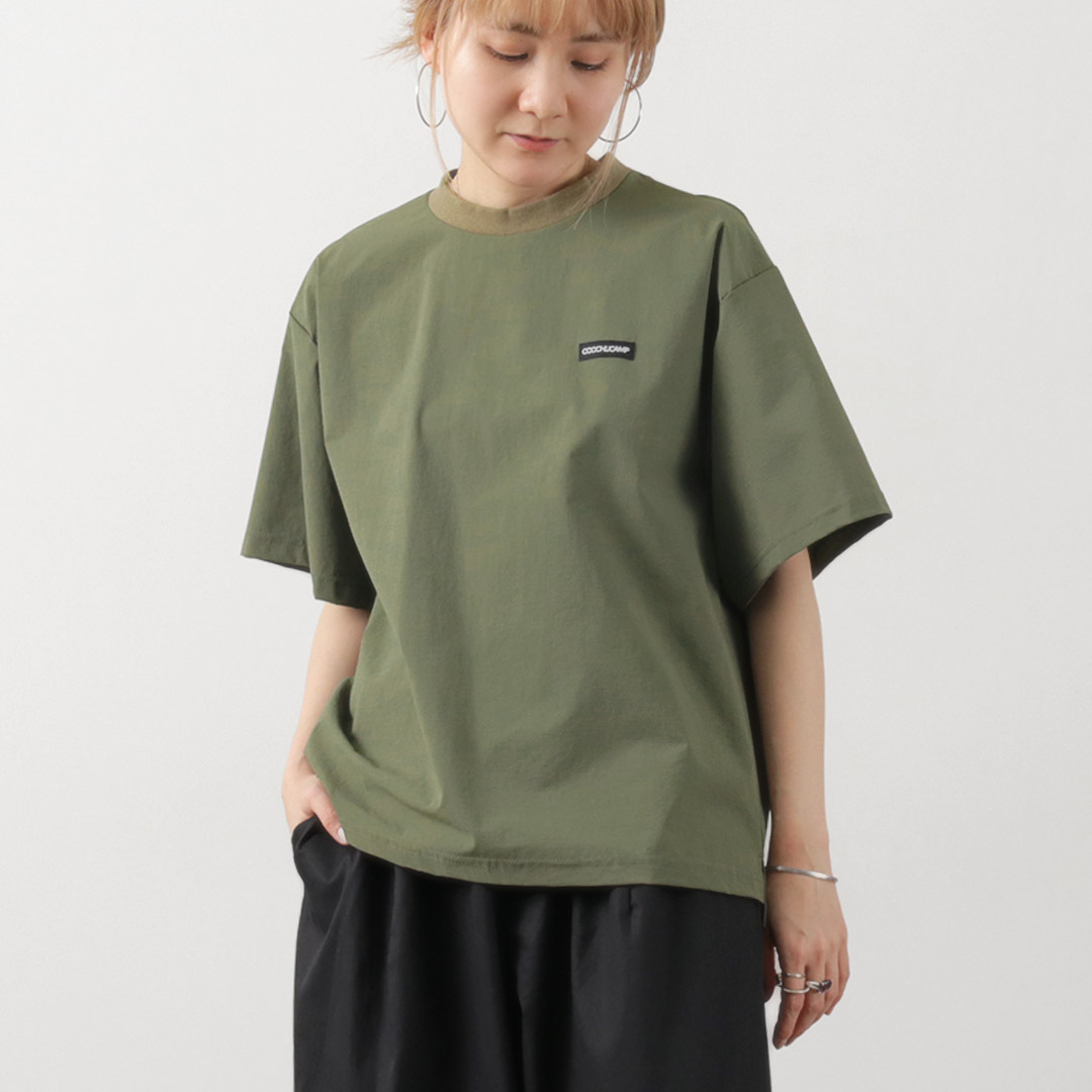 COOCHUCAMP（クーチューキャンプ） HAPPY 4WAY リラックス Tシャツ / レディース プルオーバー 半袖 Happy 4Way Relax T-Shirts COOCHUCAMP COOCHUCAMP（クーチューキャンプ） HAPPY 4WAY