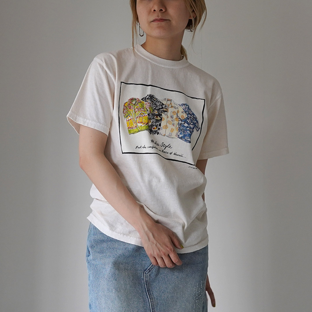 GOOD ON（グッドオン） LeftyArt×Good On アロハシャツ SS TEE / レデ...