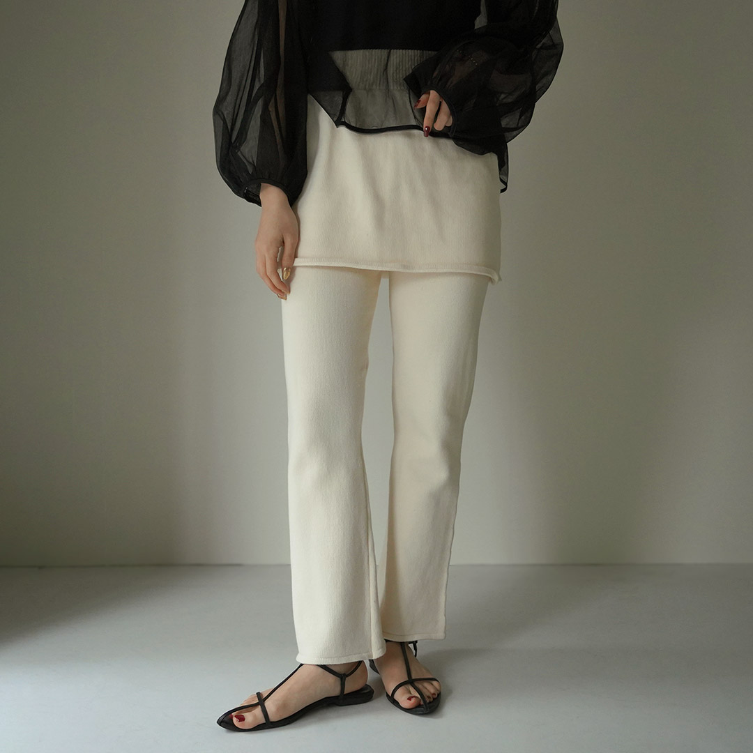 ETRE TOKYO TOKYO（エトレトウキョウ） マルチウェイニットパンツ