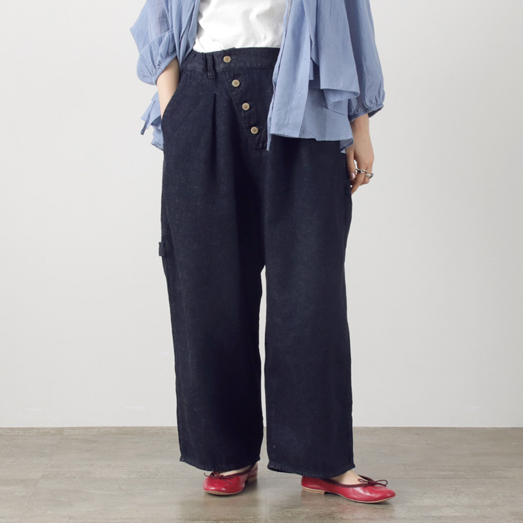 TUMUGU（ツムグ） 12oz ヴィンテージデニム ブルー パンツ