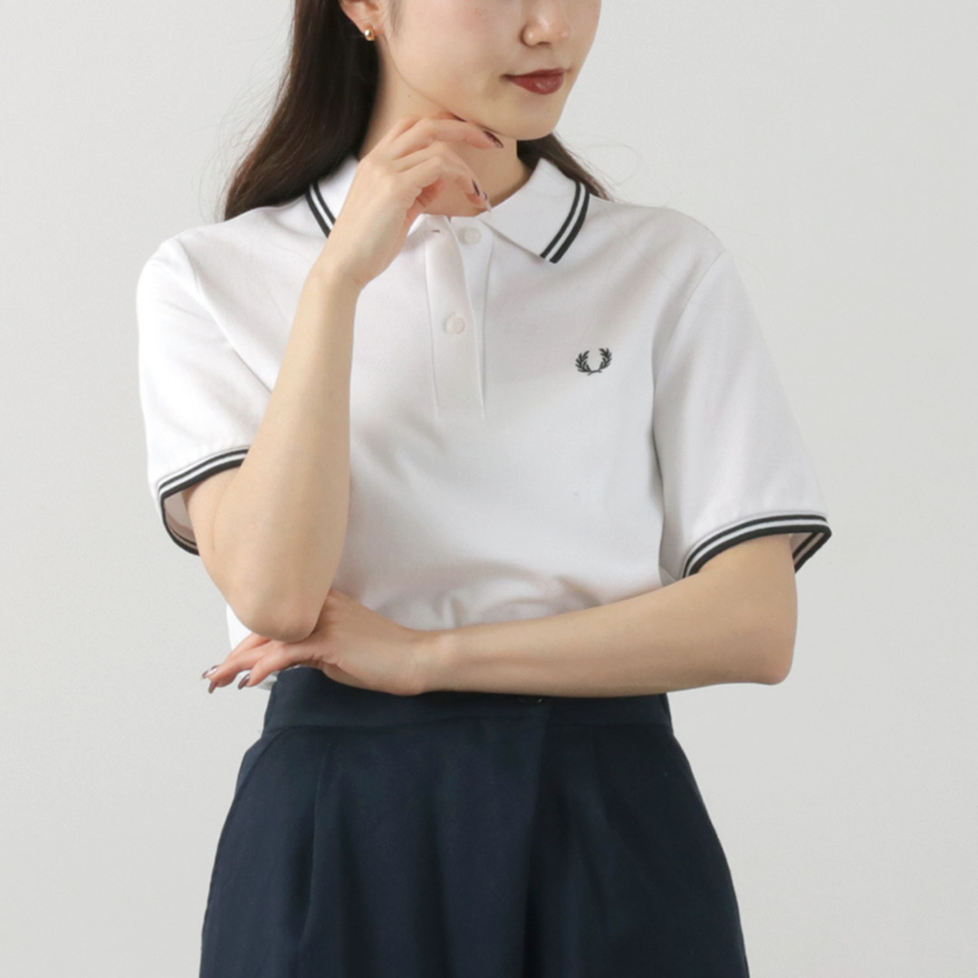 FRED PERRY(フレッドペリー) G3600 TWIN TIPPED フレッドペリーシャツ / レディース :19707:GochI ...