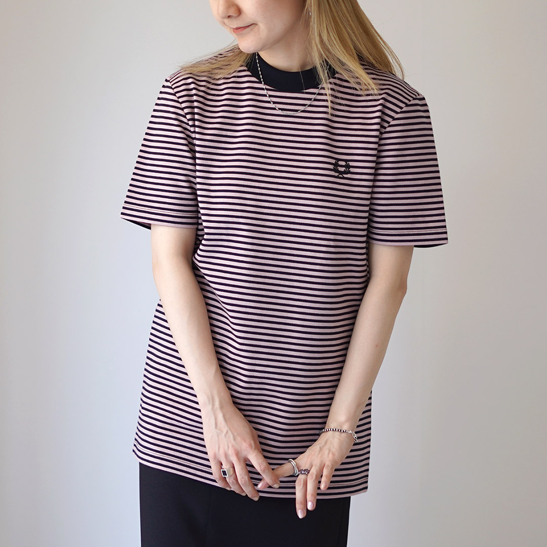 FRED PERRY（フレッドペリー） M6581 ファインストライプ
