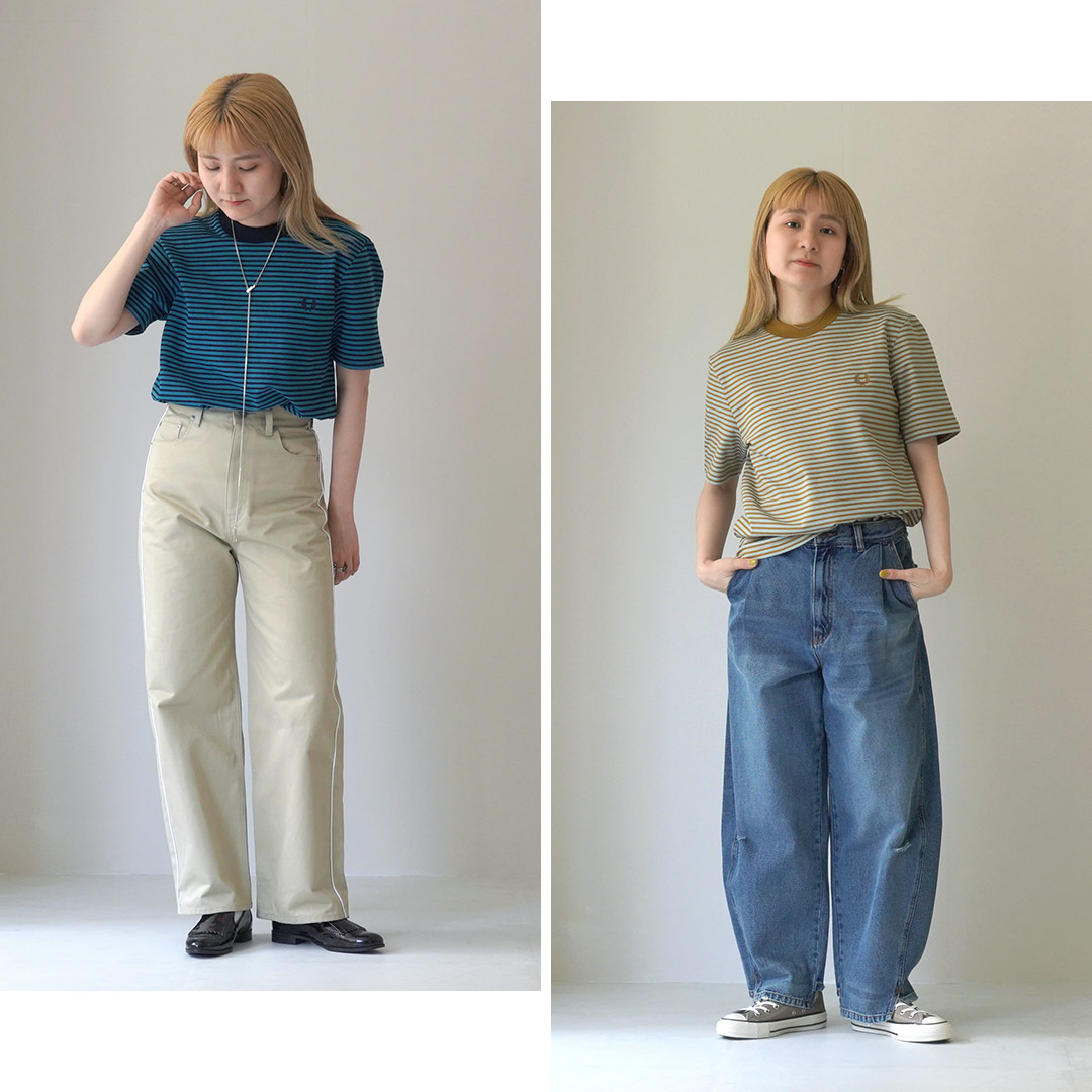 FRED PERRY（フレッドペリー） M6581 ファインストライプ