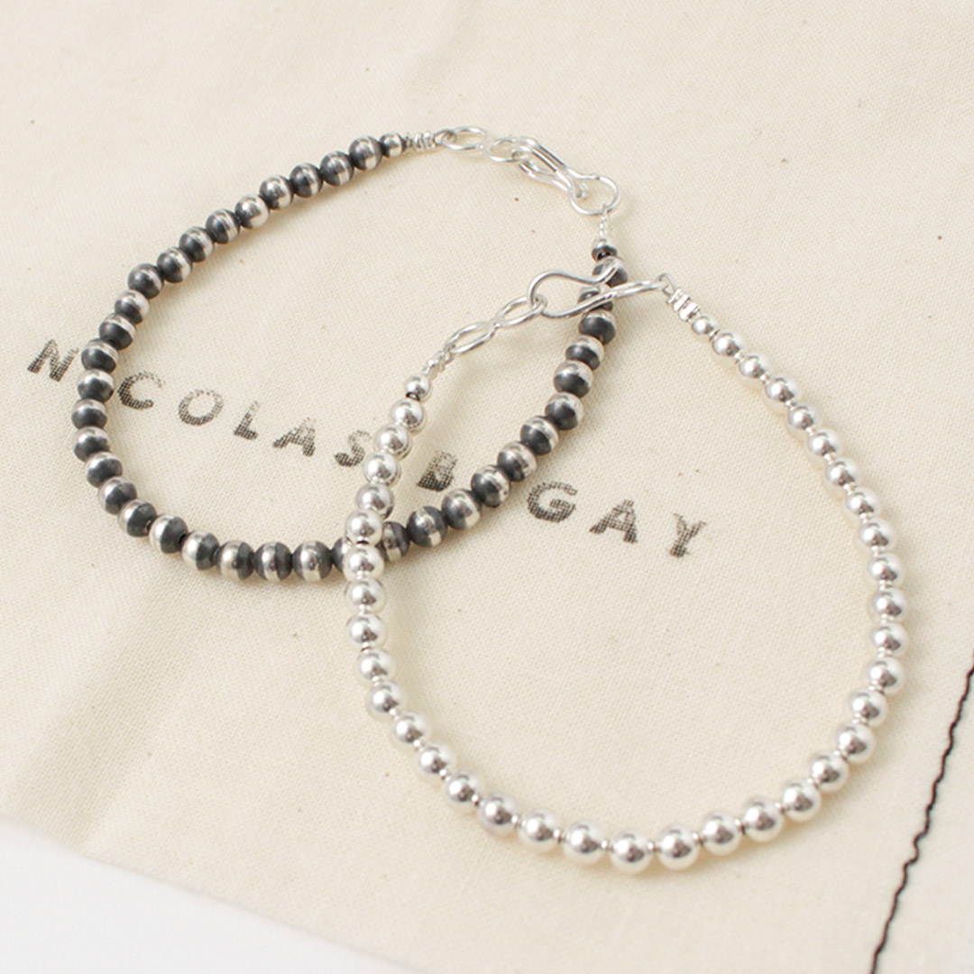 ERICKA NICOLAS BEGAY（エリッカ ニコラス ビゲイ） 4mmボールチェーン