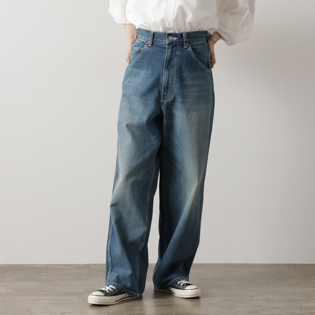 THE SHINZONE TOOL DENIM PANTS ツールデニムパンツ Shinzone シンゾーン コットン ツール デニム パンツ “TOOL