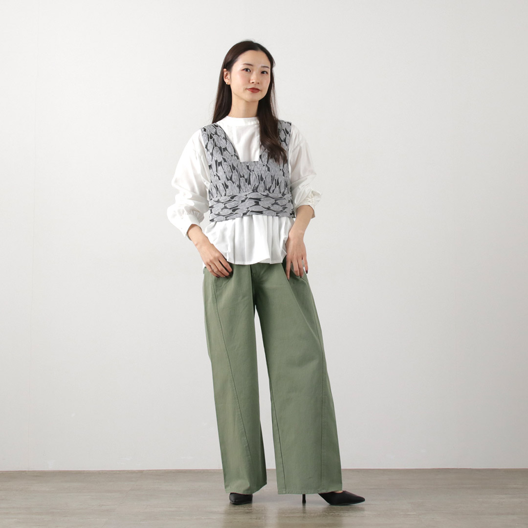 CHIGNON ラップアジャストデニム セール】CHIGNON ラップアジャストデニム（デニムパンツ