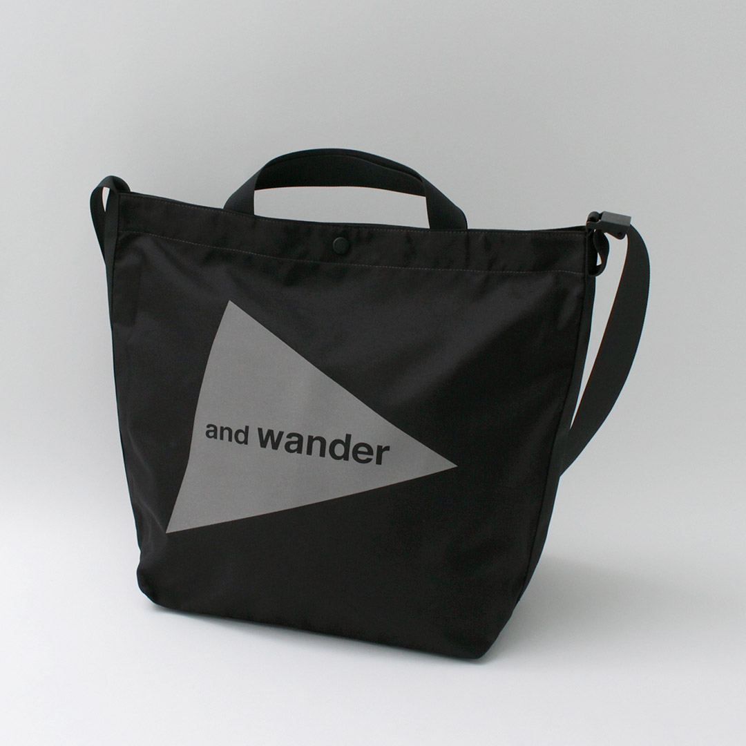 and wander（アンドワンダー） リサイクルオックス トートバッグ