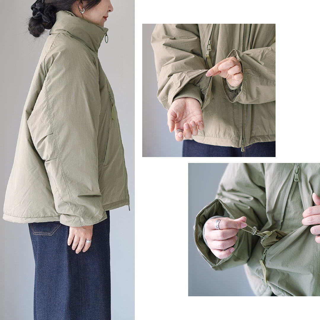 WILD THINGS ワイルドシングス パフジャケット 短丈 中綿 WILD THINGS（ワイルドシングス） WS ハッピージャケット レディース