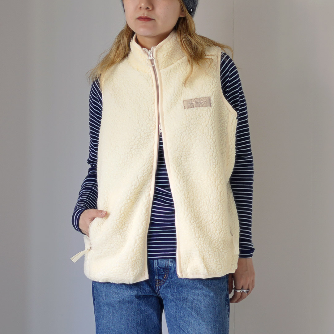 WILD THINGS（ワイルドシングス） フラッフィー ボアベスト