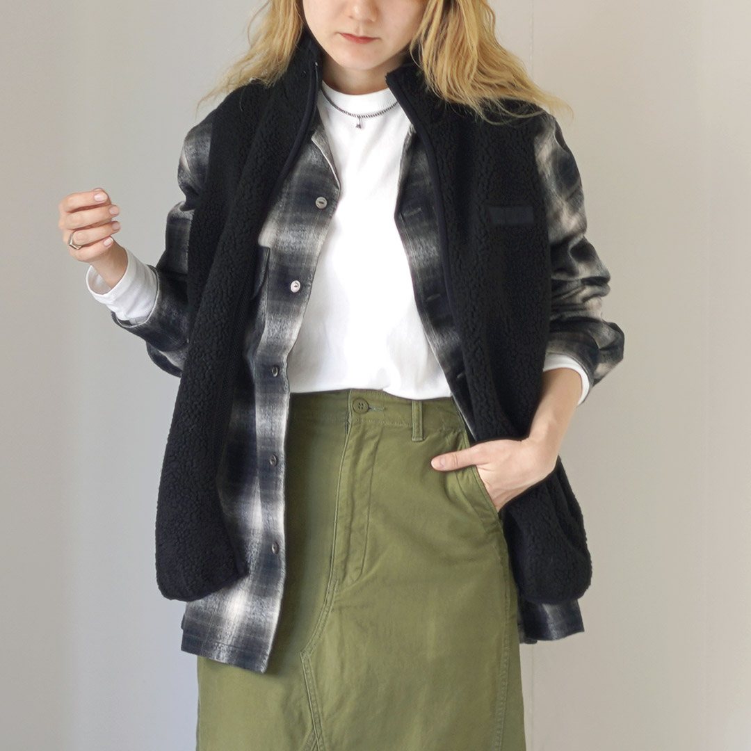 WILD THINGS（ワイルドシングス） フラッフィー ボアベスト