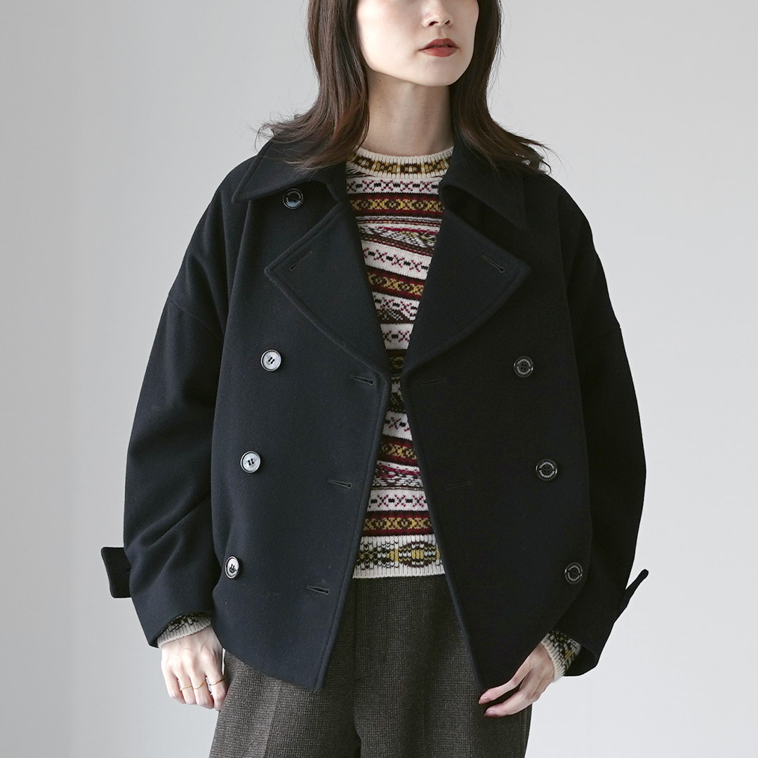 MALTON PEA COAT マールトンピーコート MALTON PEA COAT マールトン ピーコート｜ネイビー｜ウィメンズ
