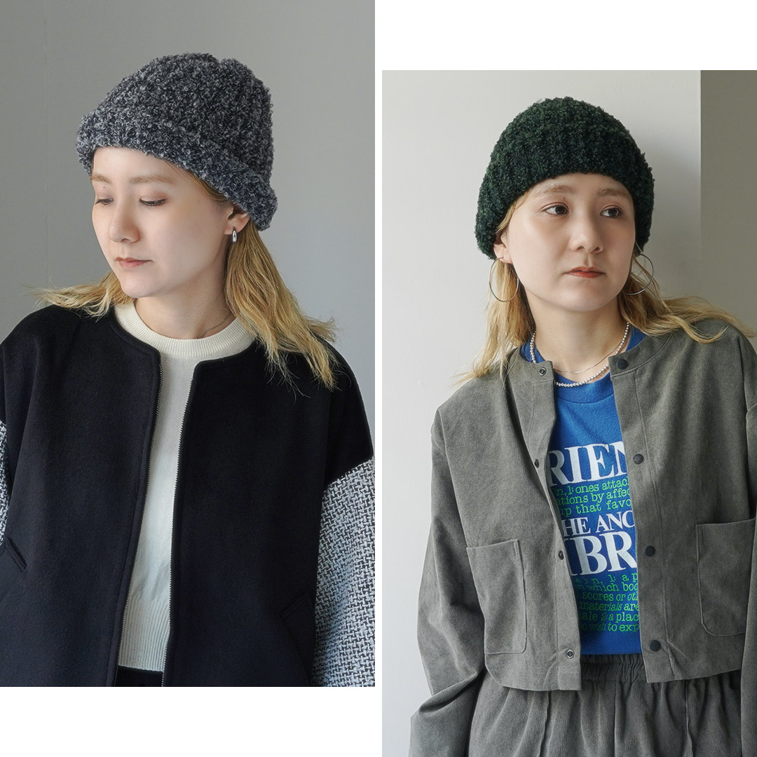 HIGHLAND 2000（ハイランド2000） ブークレー ボブ キャップ / ニット