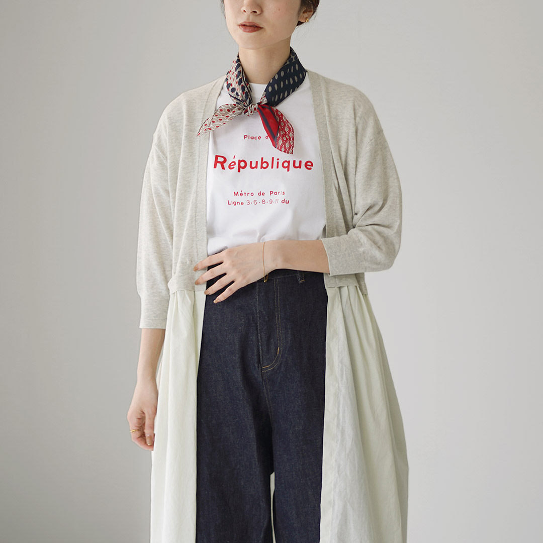 mao made（マオメイド） カラー別注 ハイツイスト コットン×ローン