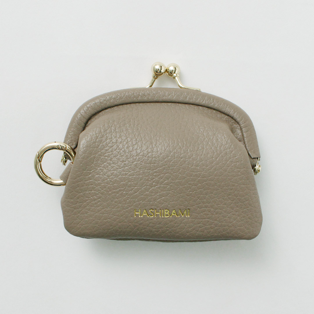Hashibami（ハシバミ） ミニくるみ口金 ポーチチャーム / レディース