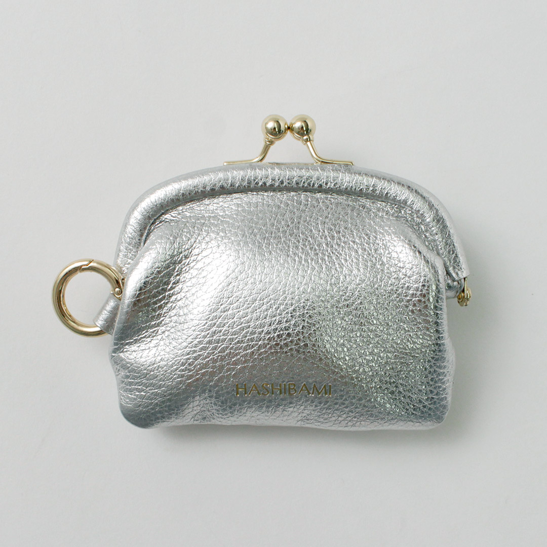 Hashibami（ハシバミ） ミニくるみ口金 ポーチチャーム / レディース