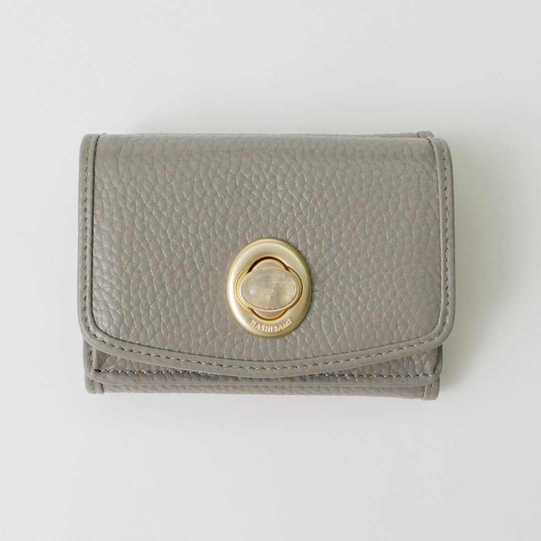 Hashibami（ハシバミ） 天然石 ミニウォレット / レディース ミニ財布