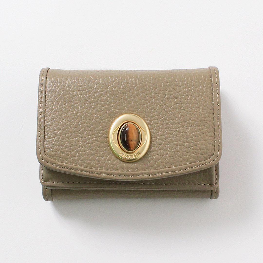 Hashibami（ハシバミ） 天然石 ミニウォレット / レディース ミニ財布