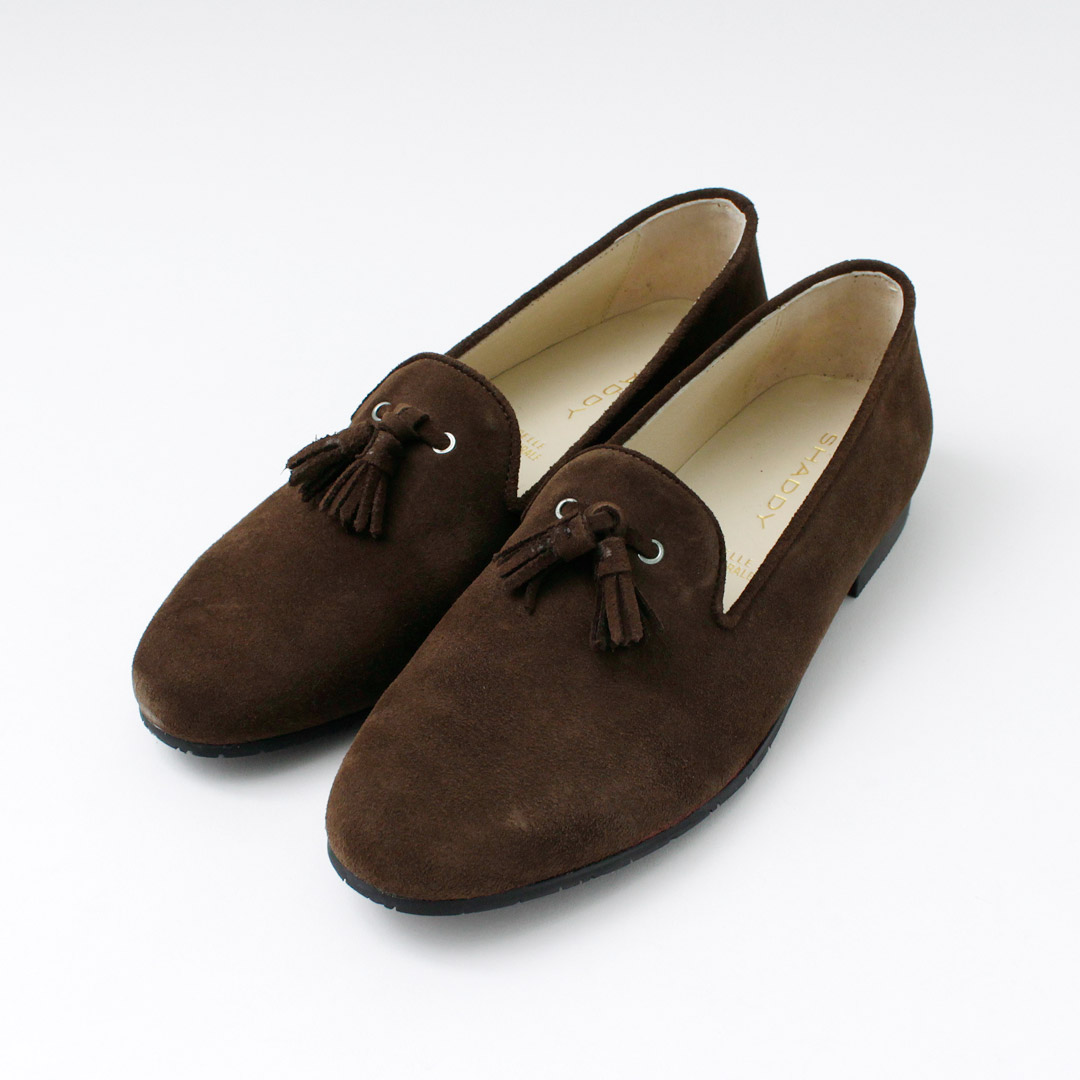 SHADDY（シャディ） タッセル オペラシューズ スエード / レディース