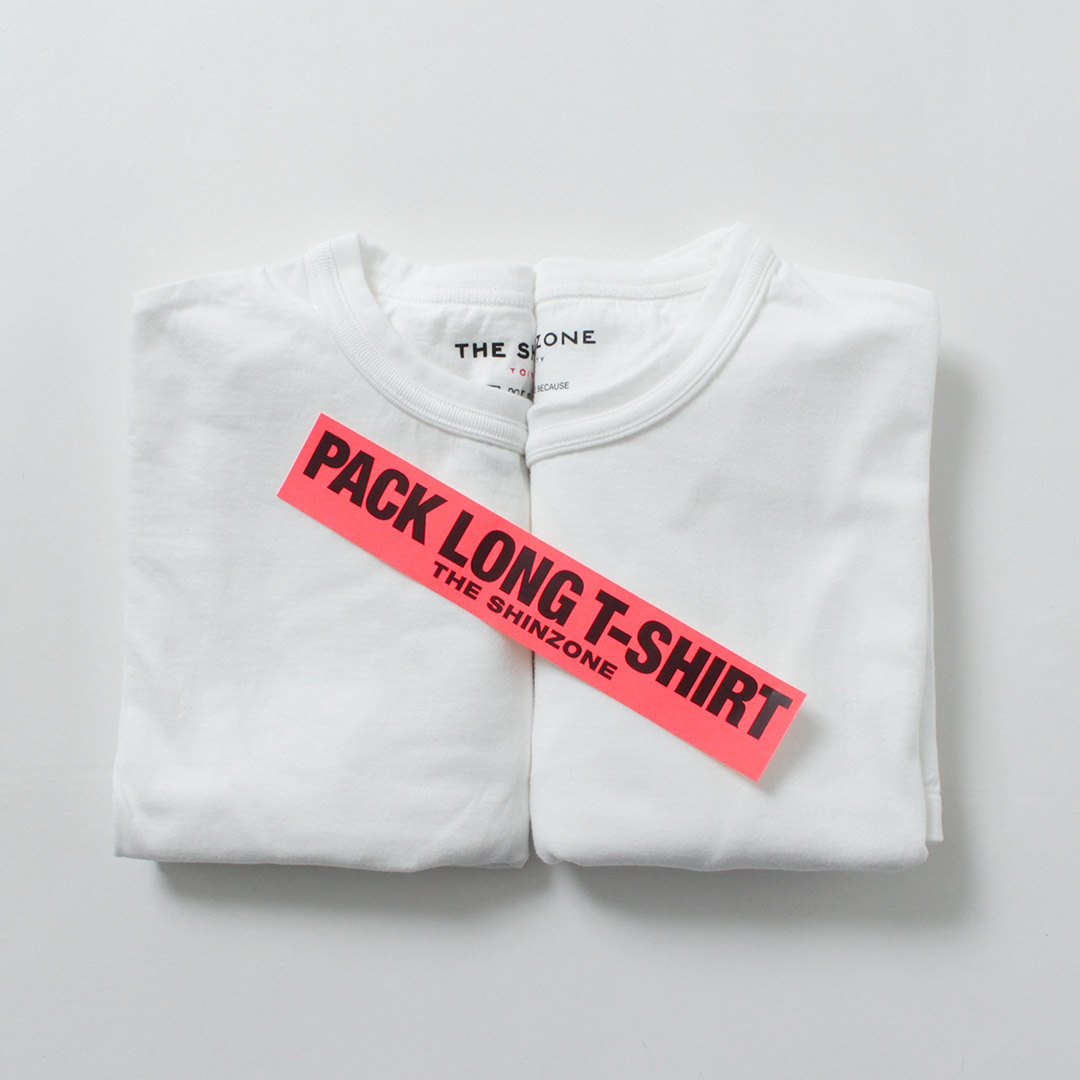 Shinzone（シンゾーン） パック ロングスリーブTシャツ 24AMSCU04 日本