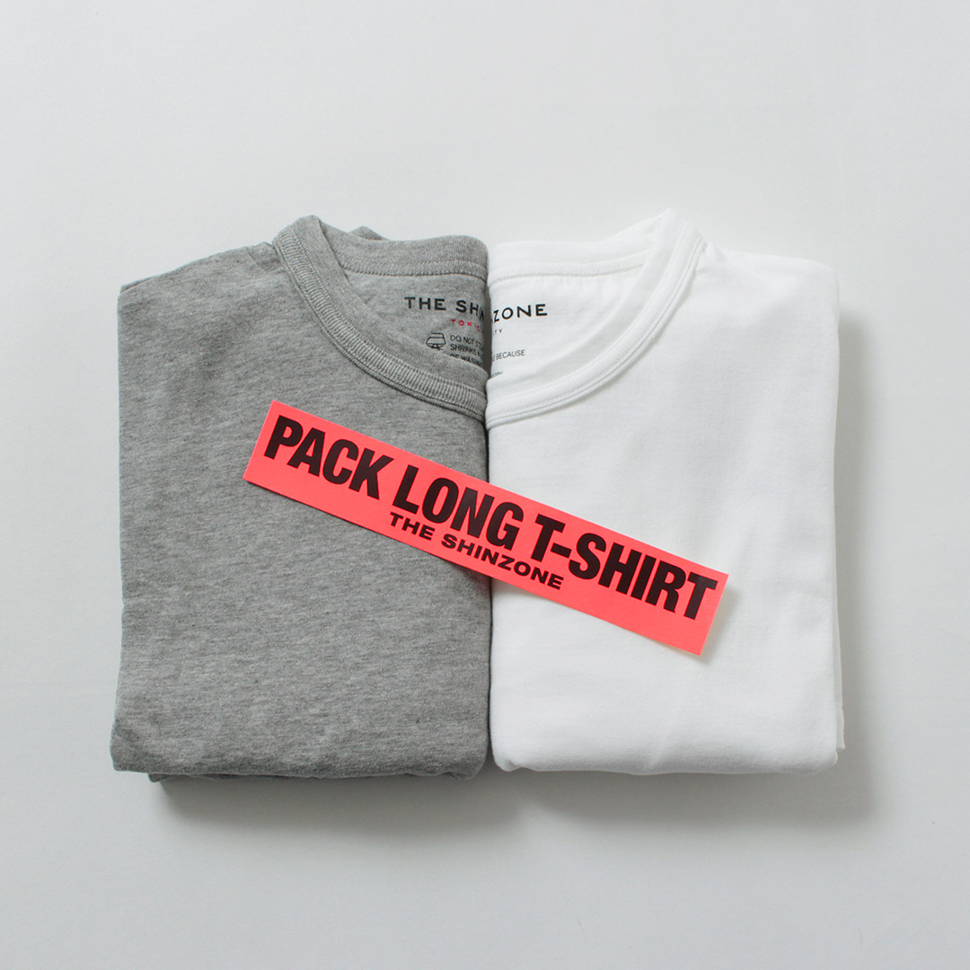 Shinzone（シンゾーン） パック ロングスリーブTシャツ 24AMSCU04 日本