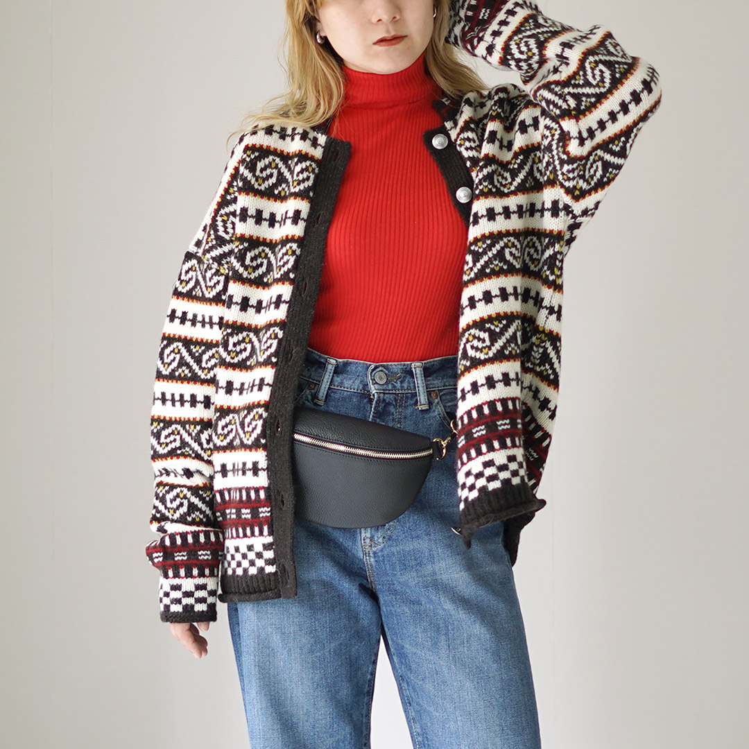 Shinzone（シンゾーン） フェアアイル ニット カーディガン 24AMSNI07