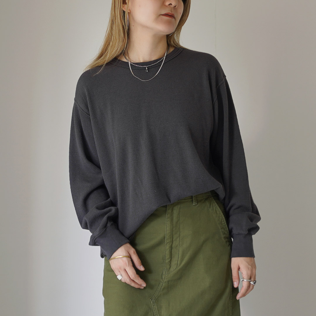 R JUBILEE（アール ジュビリー） ハニカム ワッフル プルオーバー / レディース トップス ロンT カットソー 楽天市場】【20％OFF】R JUBILEE（アール ジュビリー） ハニカム