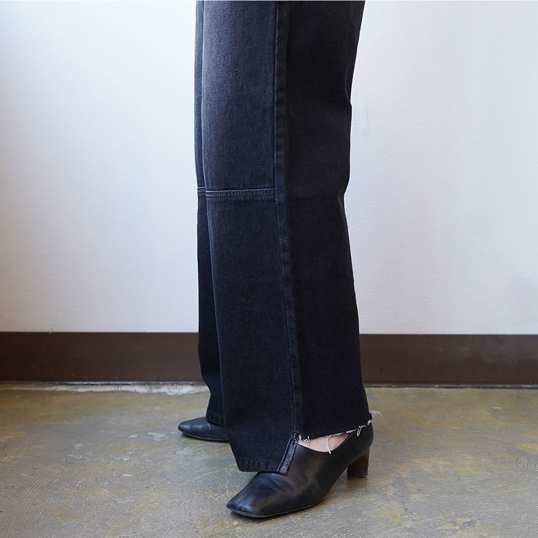 YENN YENN（イェン） タックベルト デザイン パンツ / レディース