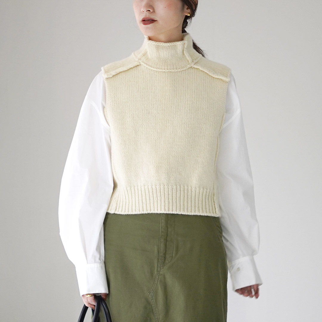 UNDYED（アンダイド） ニットベスト ペルー ハイランド ウール