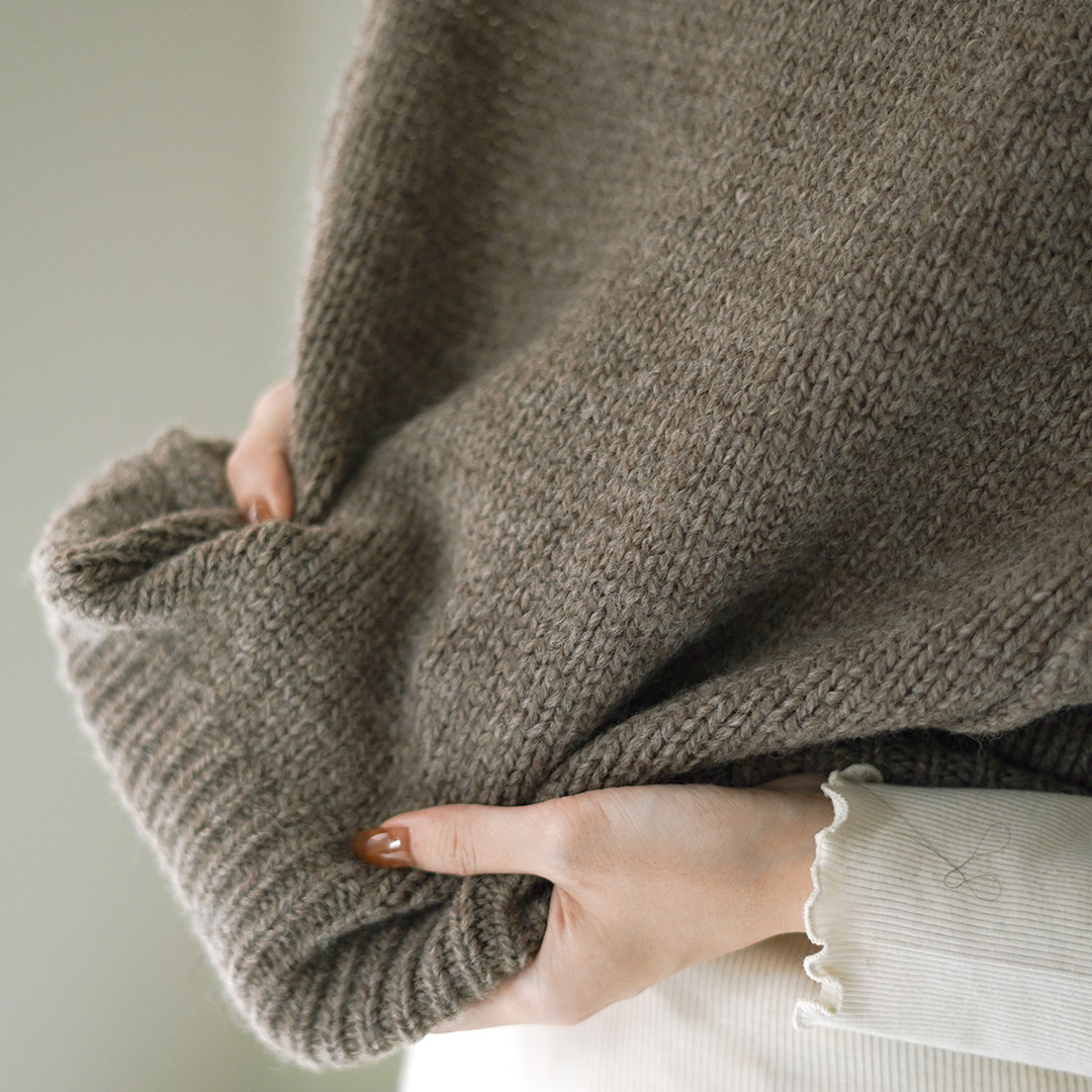 UNDYED（アンダイド） ニットベスト ペルー ハイランド ウール