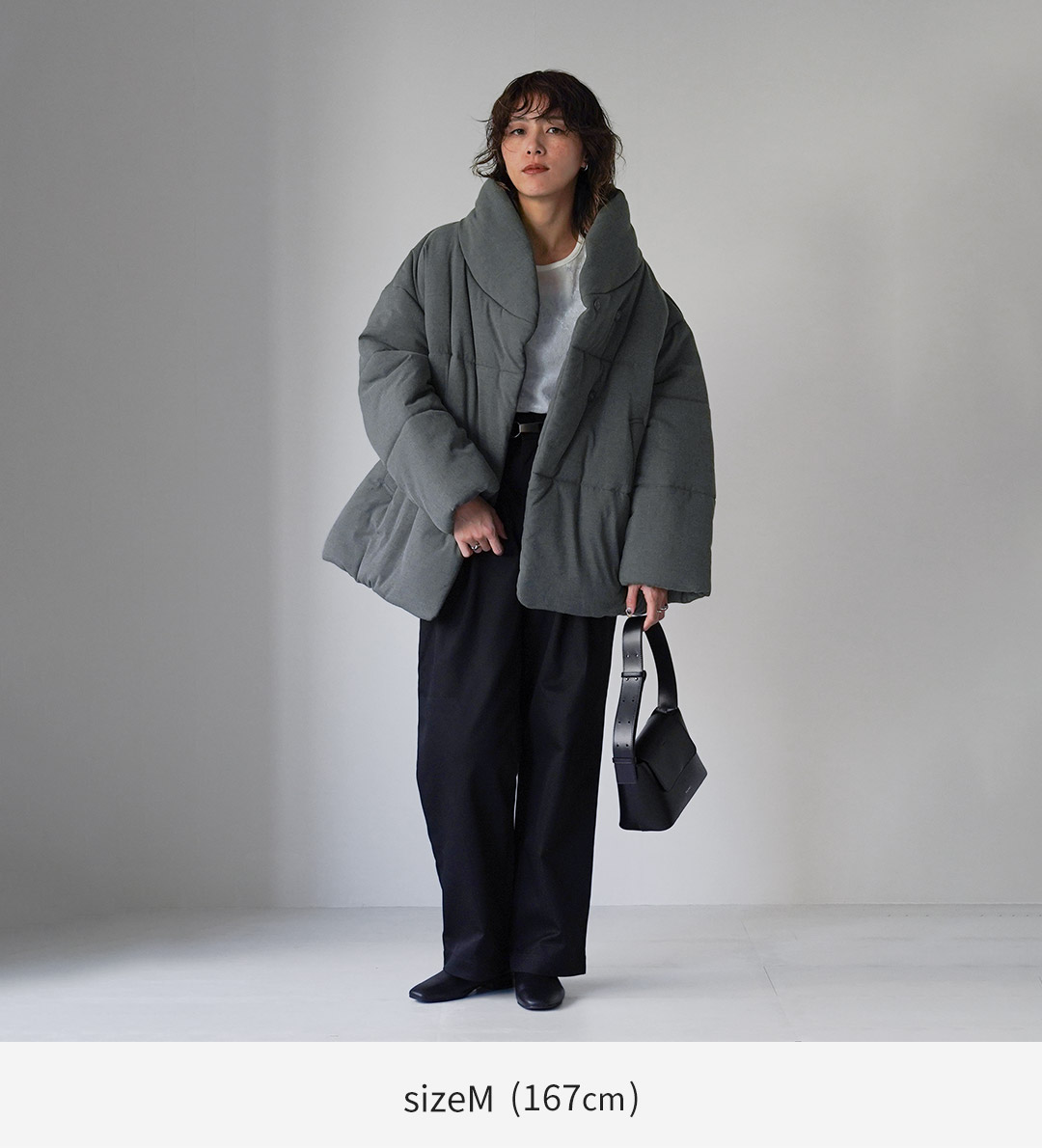 ETRE TOKYO（エトレトウキョウ） ストールカラーパディングコート