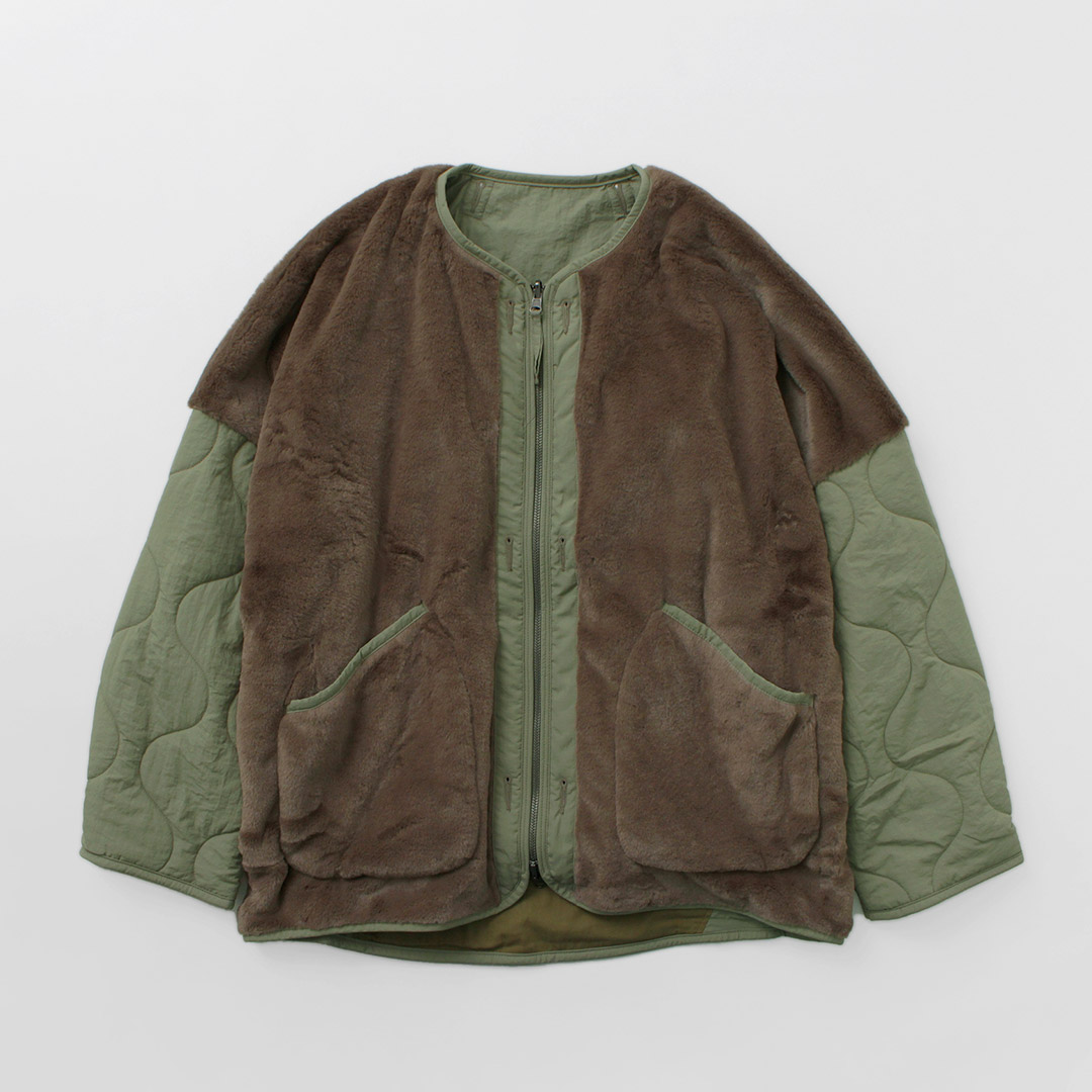 kha:ki（カーキ） リバーシブル ライナー ジャケット / レディース